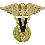 Veterinary Corps Officer Crest